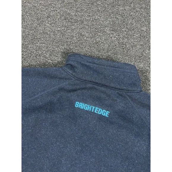 Patagonia 1/4 Zip Better Sweater Mens Large Navy Blue Fleece Jacket Pocket - Picture 6 of 8